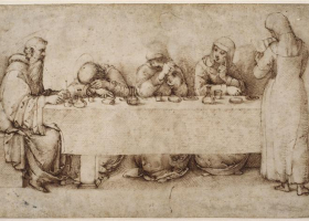 Dernier_repas_de_Benoit_et_Scolastique__Raphaël