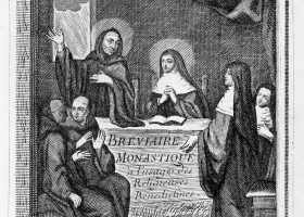 Frontispice__breviaire_monastique_1703