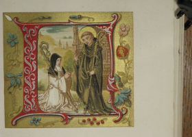 Jeanne_de_Boubais_et_saint_Benoit__enluminure__1530