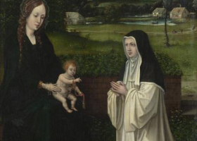 La_Vierge_et_l_Enfant_avec_une_cistercienne__style_Patinir