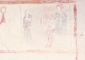 Peinture_murale_avec_sainte_Opportune_1