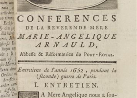 Première_page_Conférences_Angélique_Arnauld_1758