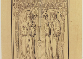 Thomasse_et_Isabelle_Daniel__abbesses__St-Amand_de_Rouen.