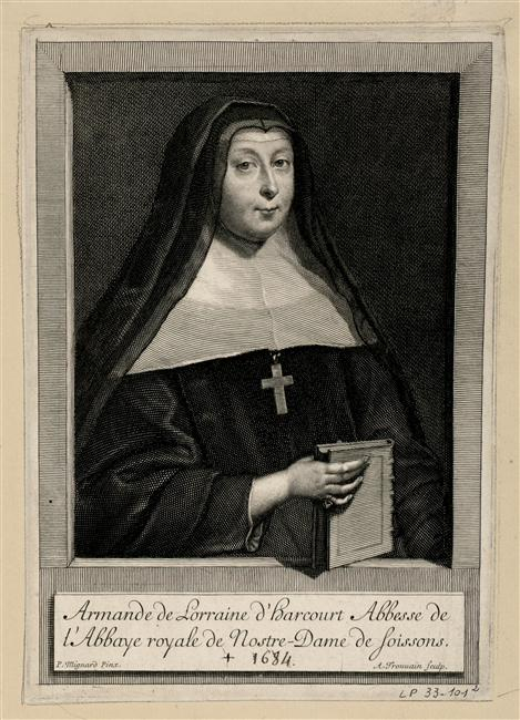 Armande de Lorraine d'Harcourt, abbesse de Notre-Dame de Soissons