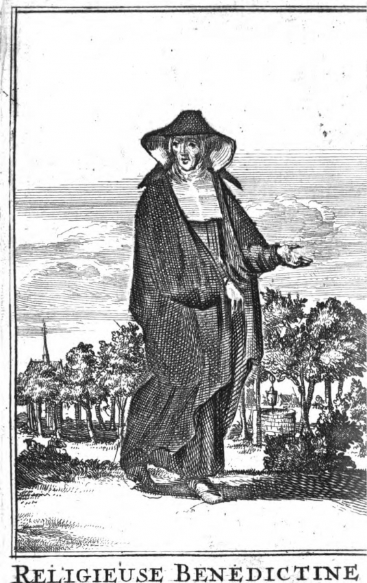 Bonnani__religieuse_bénédictine_réformée