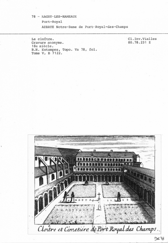 Cloitre_Port-Royal__anonyme