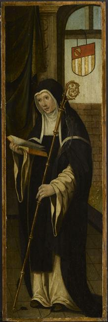 Gertrude_de_Nivelles__école_flamande_du_16ème